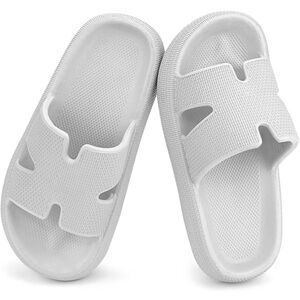 NWT Kids Cloud Slides Boys Girls Pillow Slippers Shower Slip on Slide Sandals